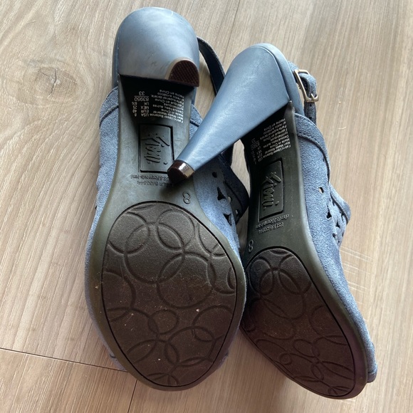 Blue Suede Heels - Picture 4 of 4